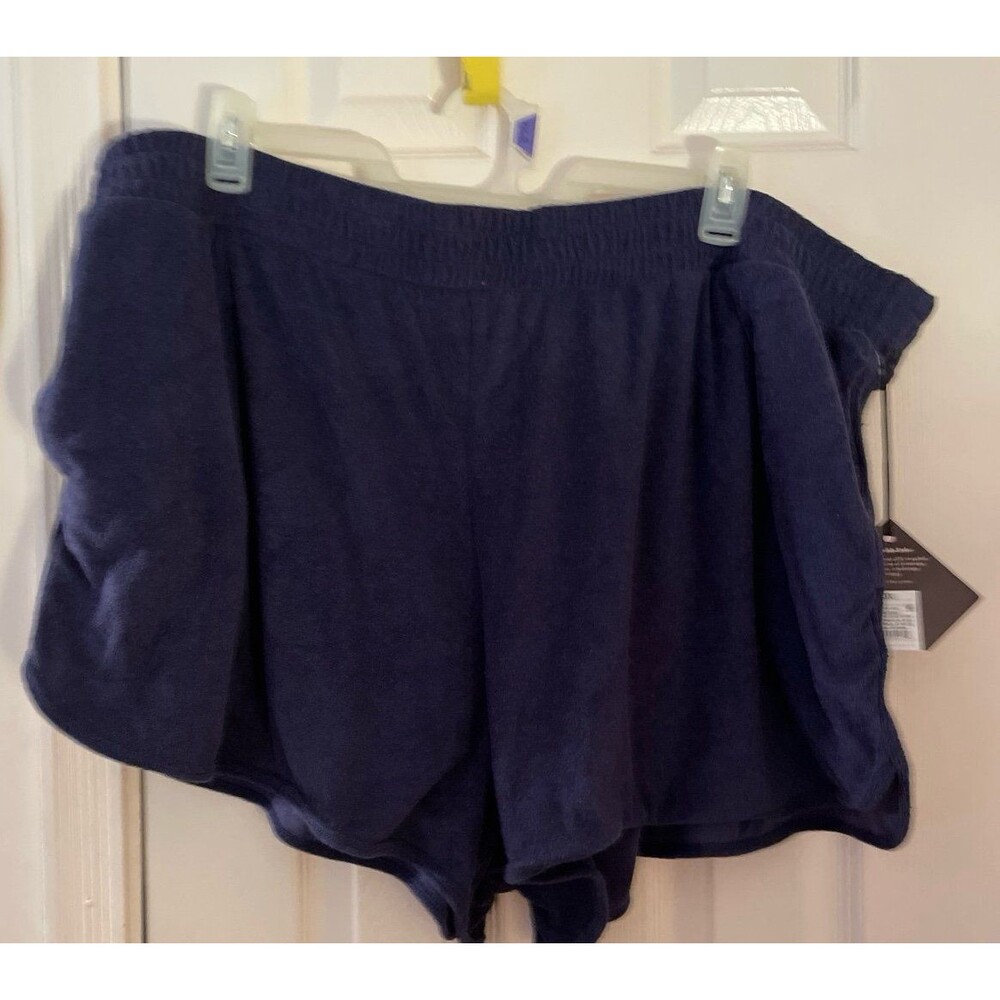 Women’s dark Blue Knit 3x Shorts Ava & Viv NWT
